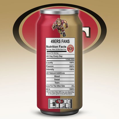 SF x NFL Monster Energy Tumbler Gift for Fans DATND TANTD