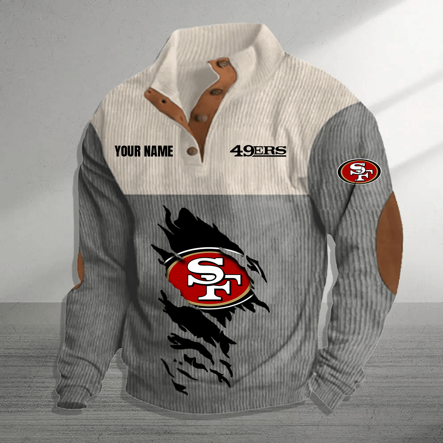 SF x NFL Premium Personalized Game-Day Pullover DATND TANTD