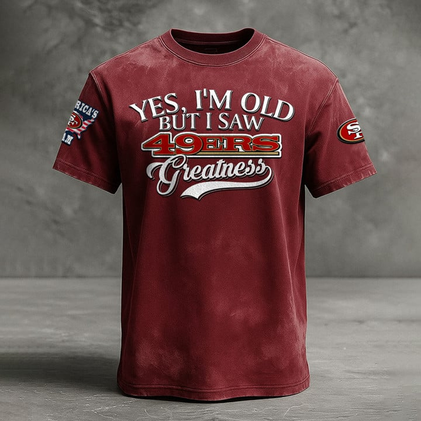 SF X NFL Retro Style Shirt V1 NAK NHT