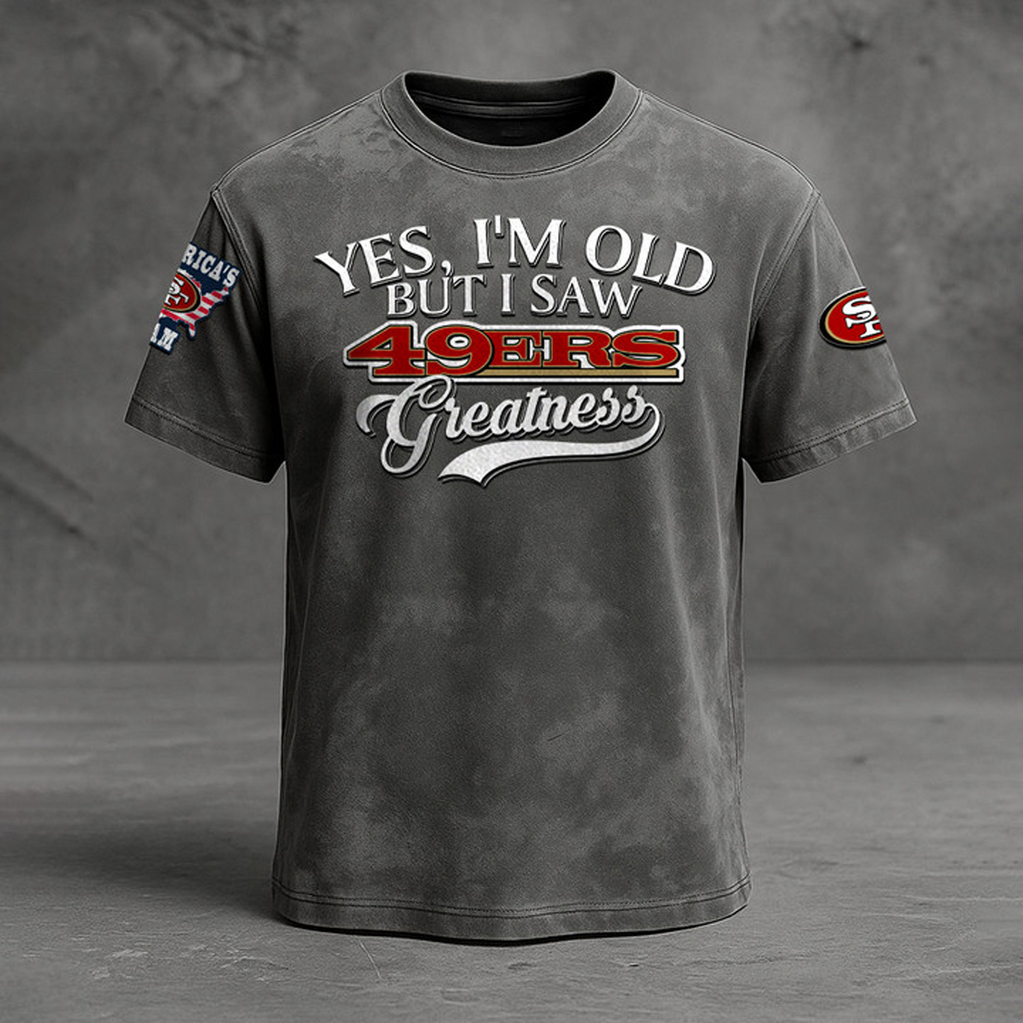 SF X NFL Retro Style Shirt V1 NAK NHT