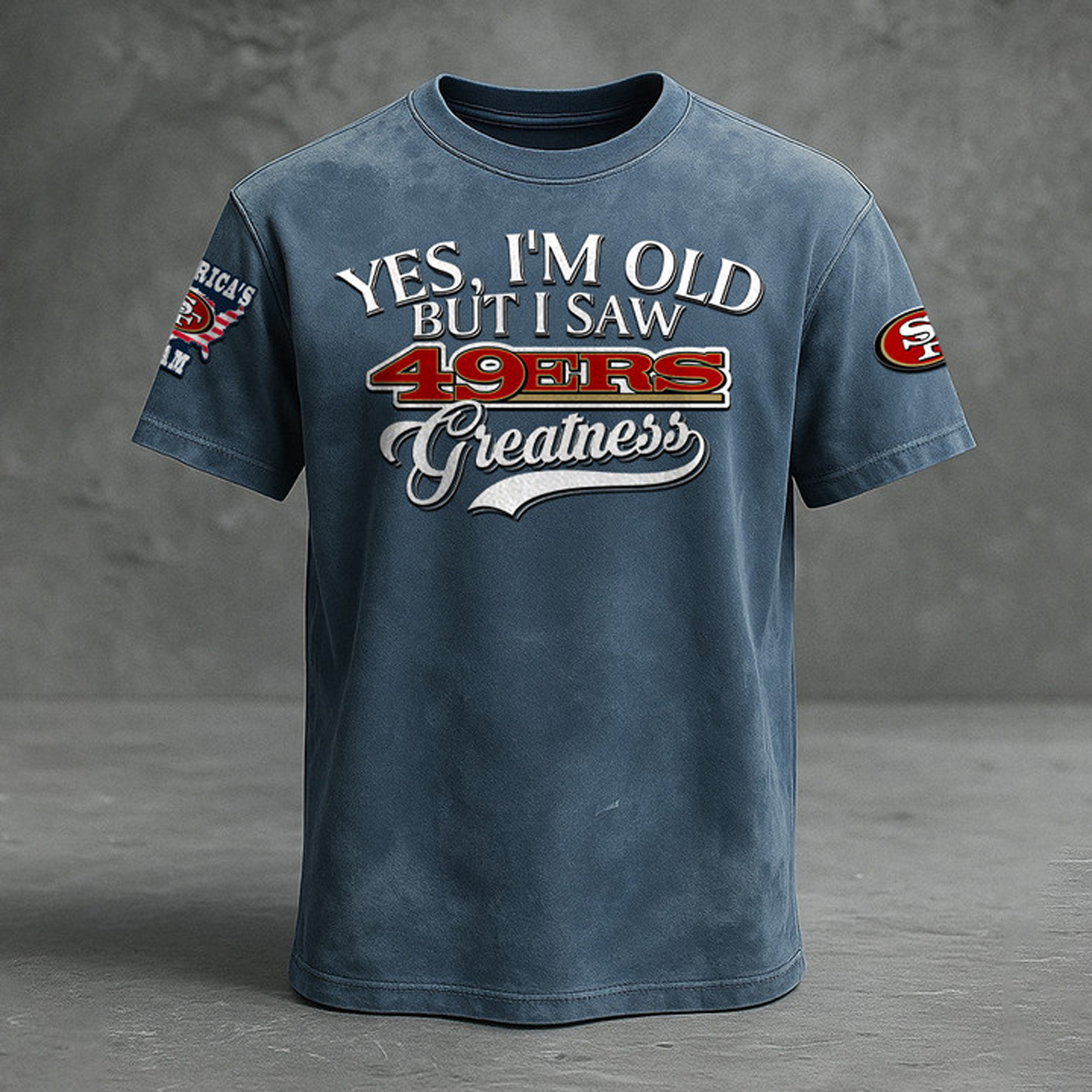 SF X NFL Retro Style Shirt V1 NAK NHT