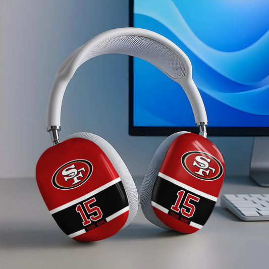 SF x NFL Special Airpod Max Case Cover Personalized DATND TANTD
