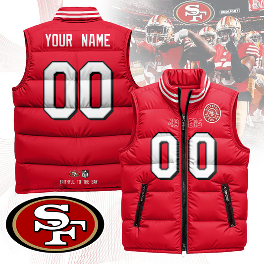 SF x NFL Unisex Puffer Vest DatND ThuongNH