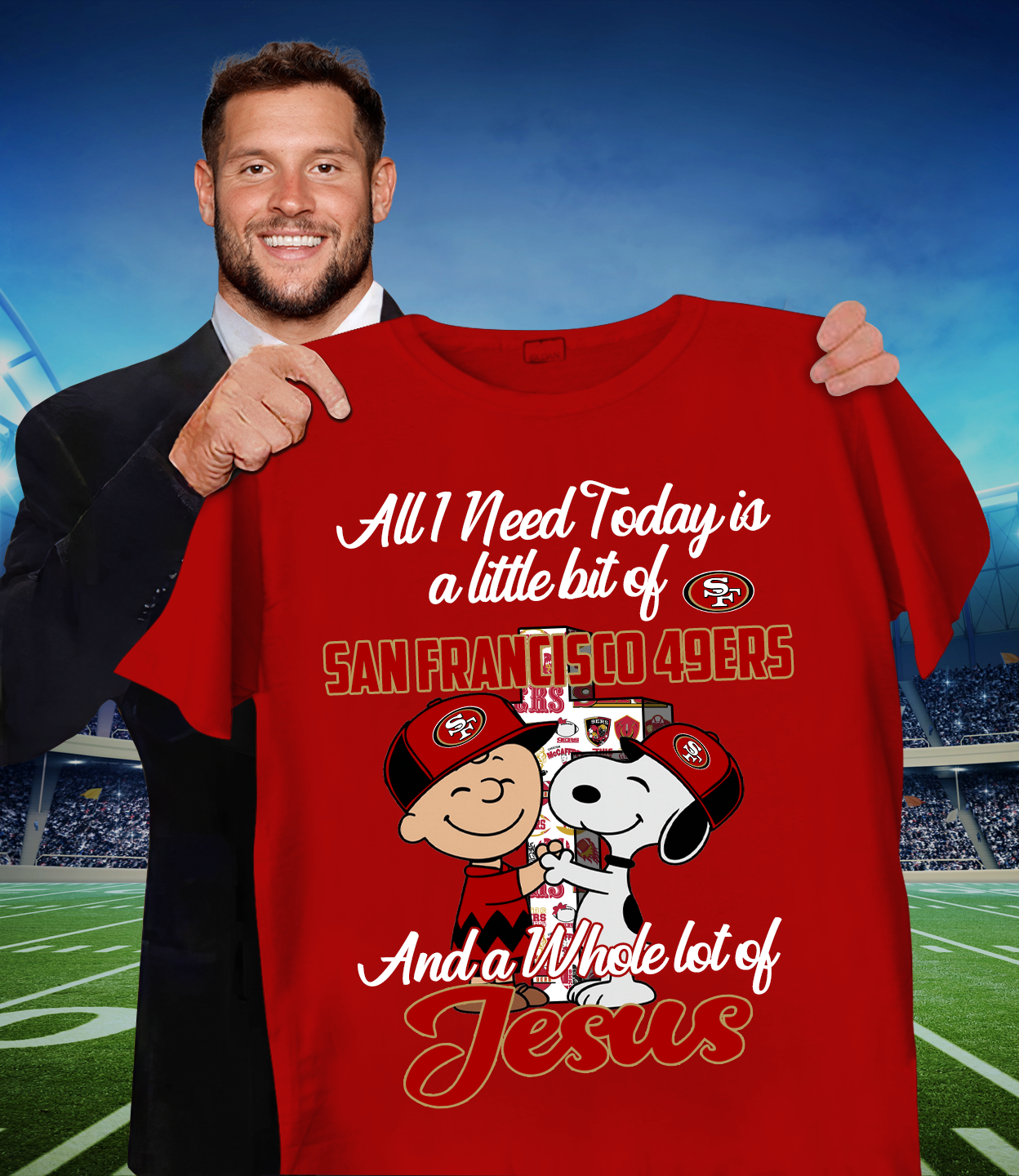 SF x NFL Whole Lot Of Jesus DATND TANTD