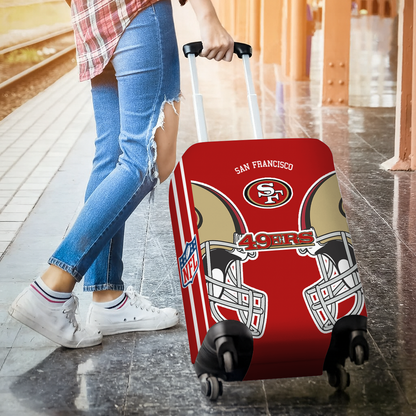 SF49 NFL V2 Luggage Cover Suitcase Protector DDT NTL