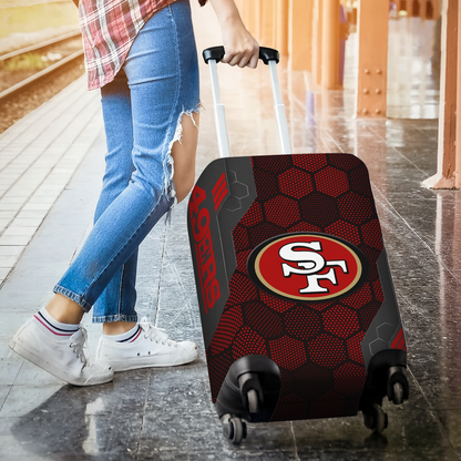 SF49 NFL V3 Luggage Cover Suitcase Protector DDT NTL