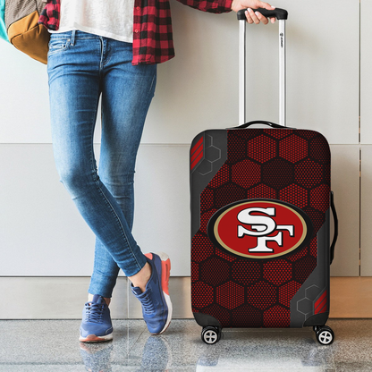 SF49 NFL V3 Luggage Cover Suitcase Protector DDT NTL