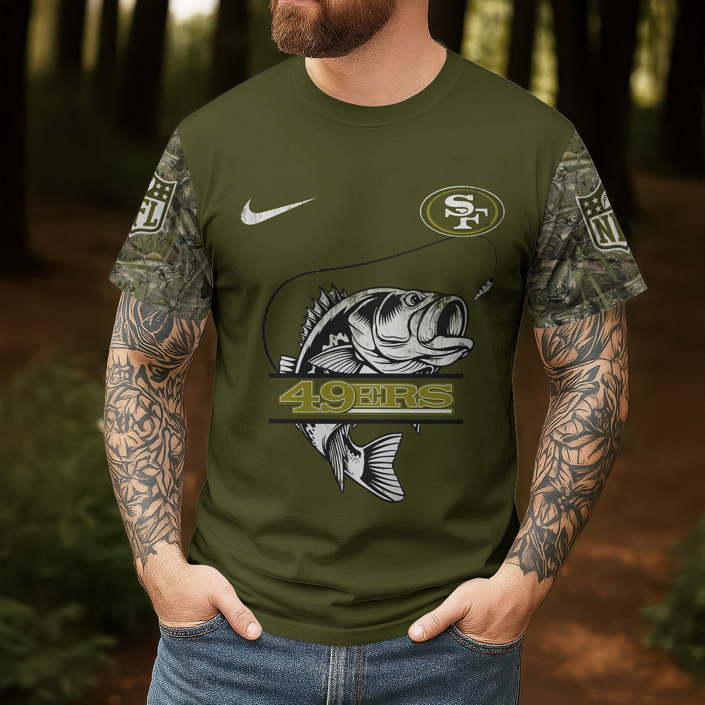 SF49 Premium Fish Around And Find Out 3D Shirt DDT CTND