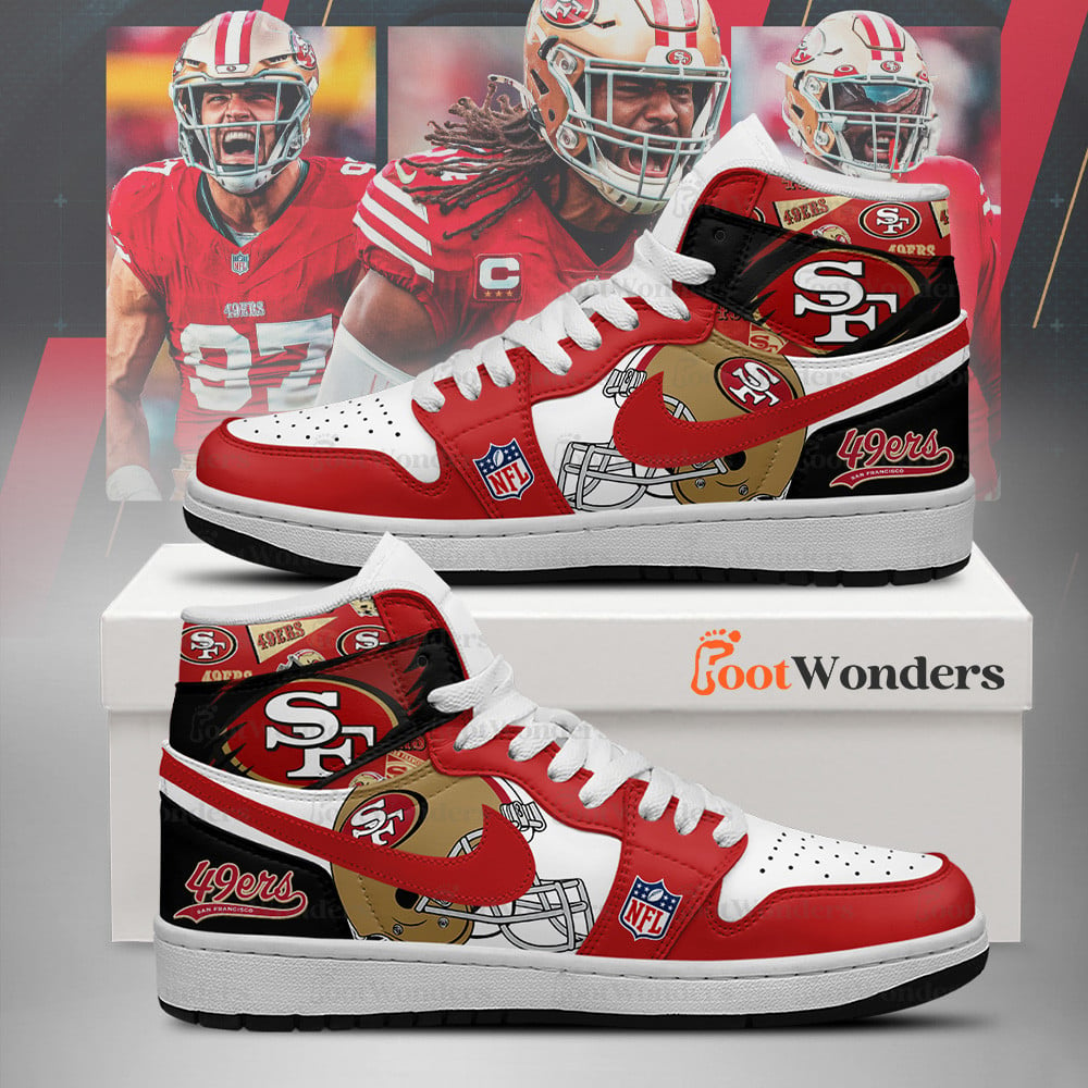 SF49 Premium NFL Air Jordan 1 DDT NTL