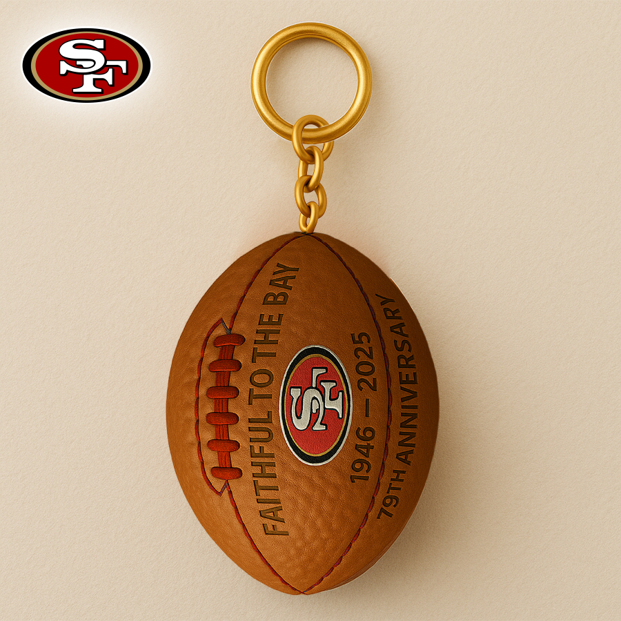 SF49 Premium NFL Anniversary Keychain DDT CTND
