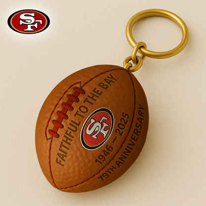 SF49 Premium NFL Anniversary Keychain DDT CTND