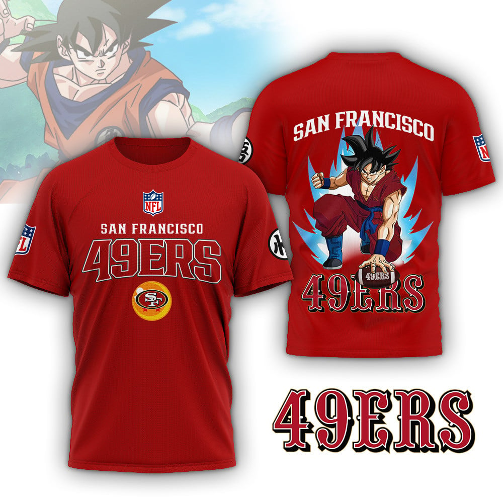 SF49 Premium NFL Dragon Ball Z T-Shirt DDT HLPHUONG