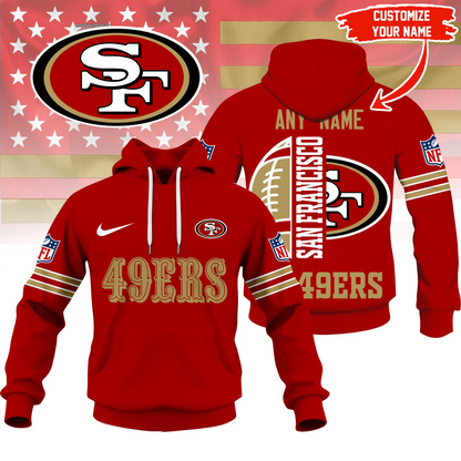 SF49 Premium NFL Fan Hoodie DDT HLPHUONG