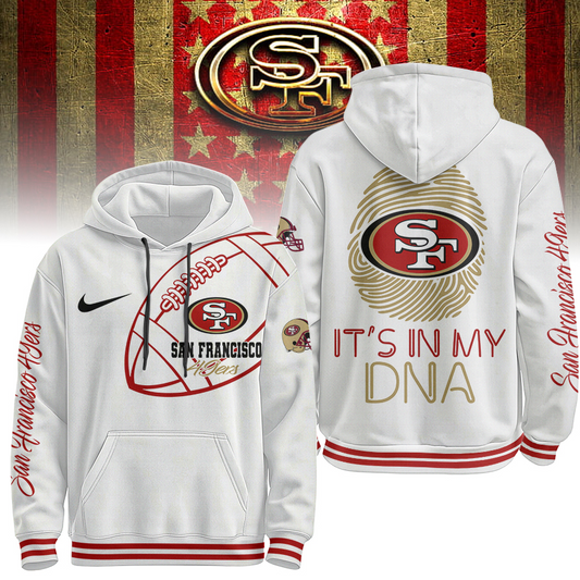 SF49 Premium NFL Its My DNA Hoodie DDT NTL