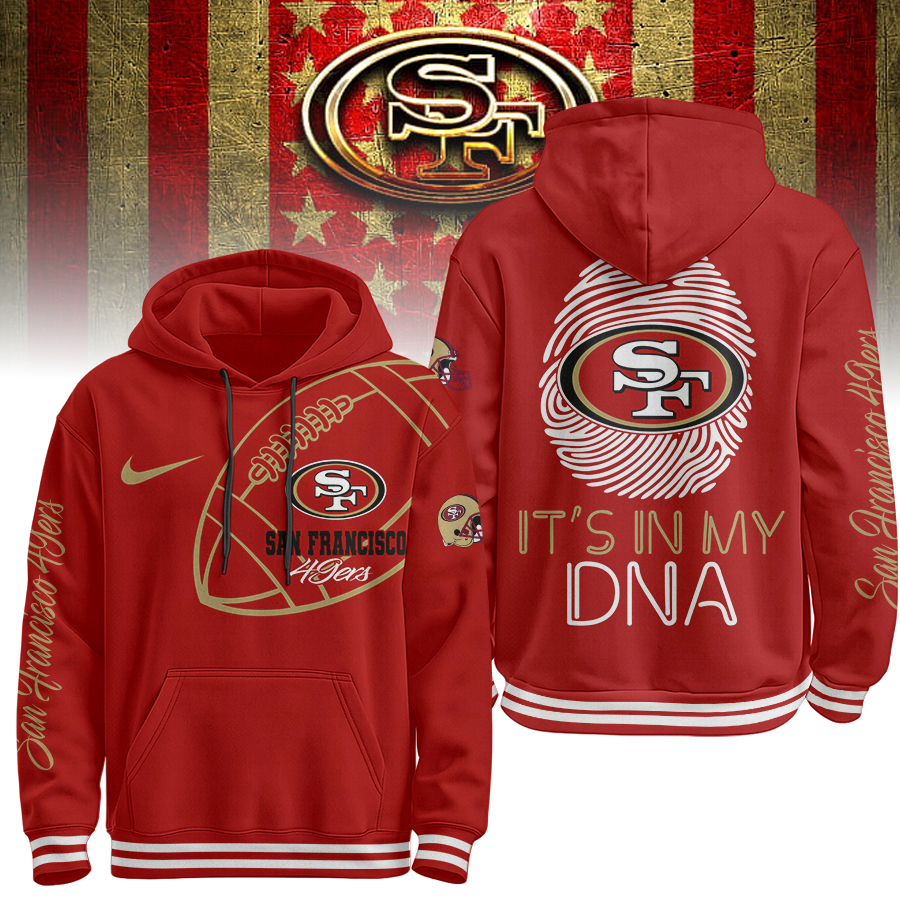 SF49 Premium NFL Its My DNA Hoodie DDT NTL