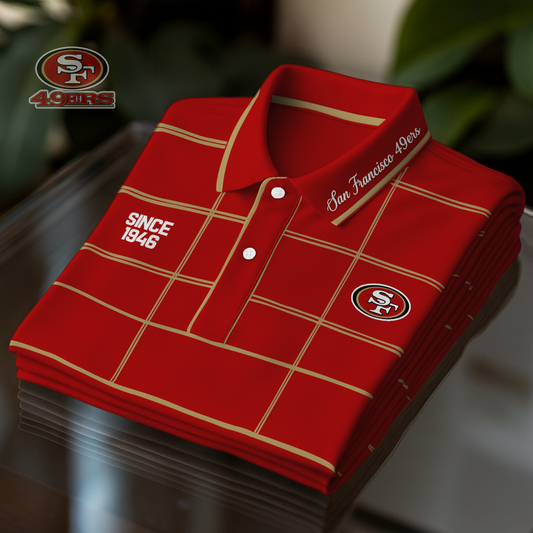 SF49 Premium NFL Polo Shirt DDT NTL