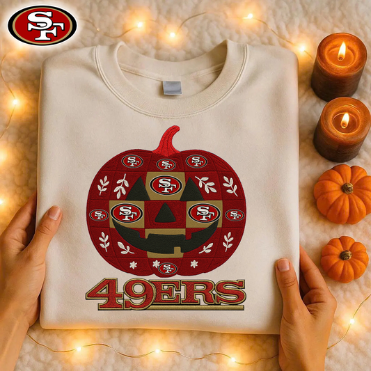 SF49 Premium NFL Pumpkin Shirt DDT CTND