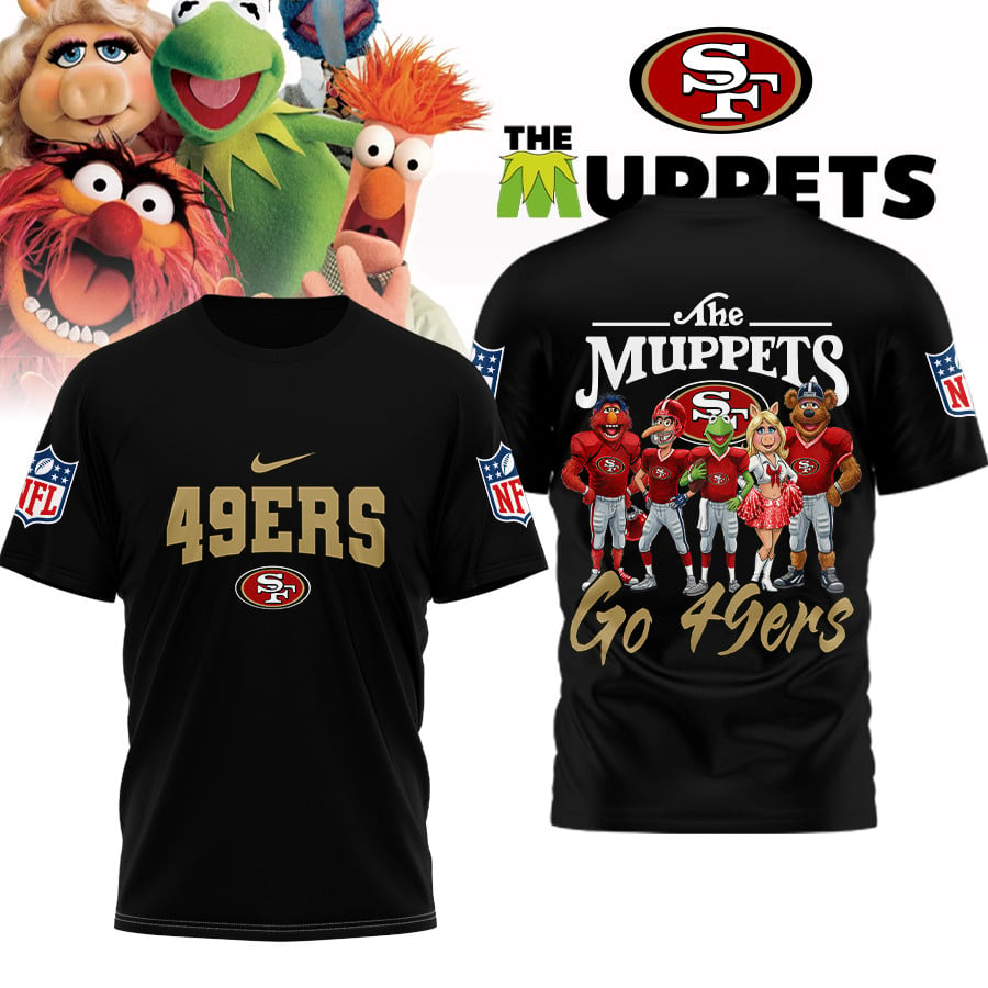 SF49 Premium NFL The Muppets 3D Shirt DDT CTND