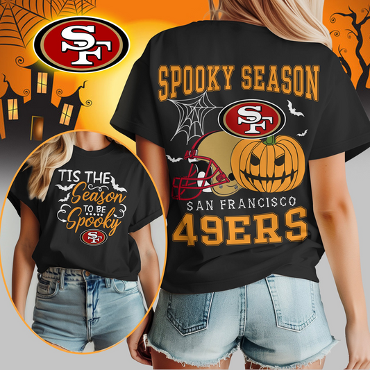 SF49 Premium Spooky Season Women 3D Shirt DDT CTND
