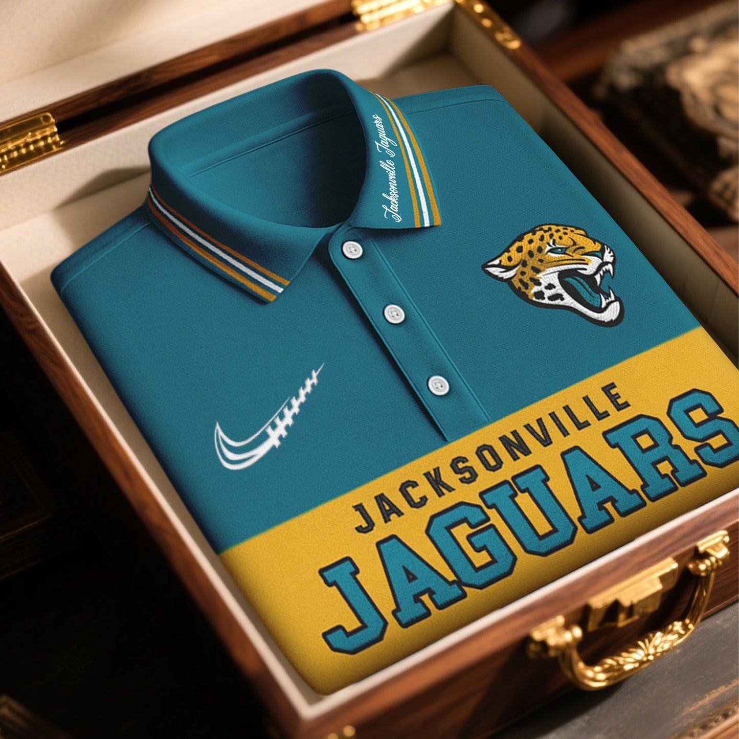 SIGNATURE NFL X JAC BUSINEES CLASSIC LONG POLO SHIRT NDT NHM