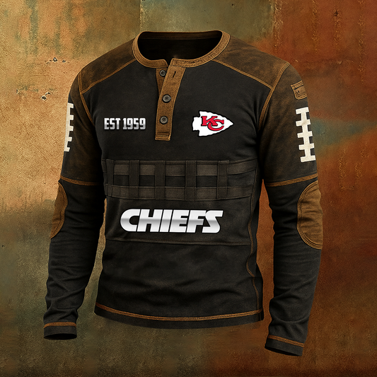 SIGNATURE NFL X KCC RETRO LONG SLEEVE SHIRT NDT TDT 2210
