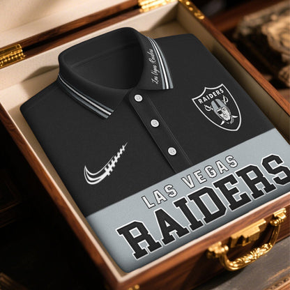 SIGNATURE NFL X LV BUSINEES CLASSIC LONG POLO SHIRT NDT NHM