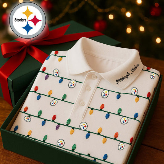 SIGNATURE NFL X PIT Christmas Polo Shirt 2025 NDT NHM