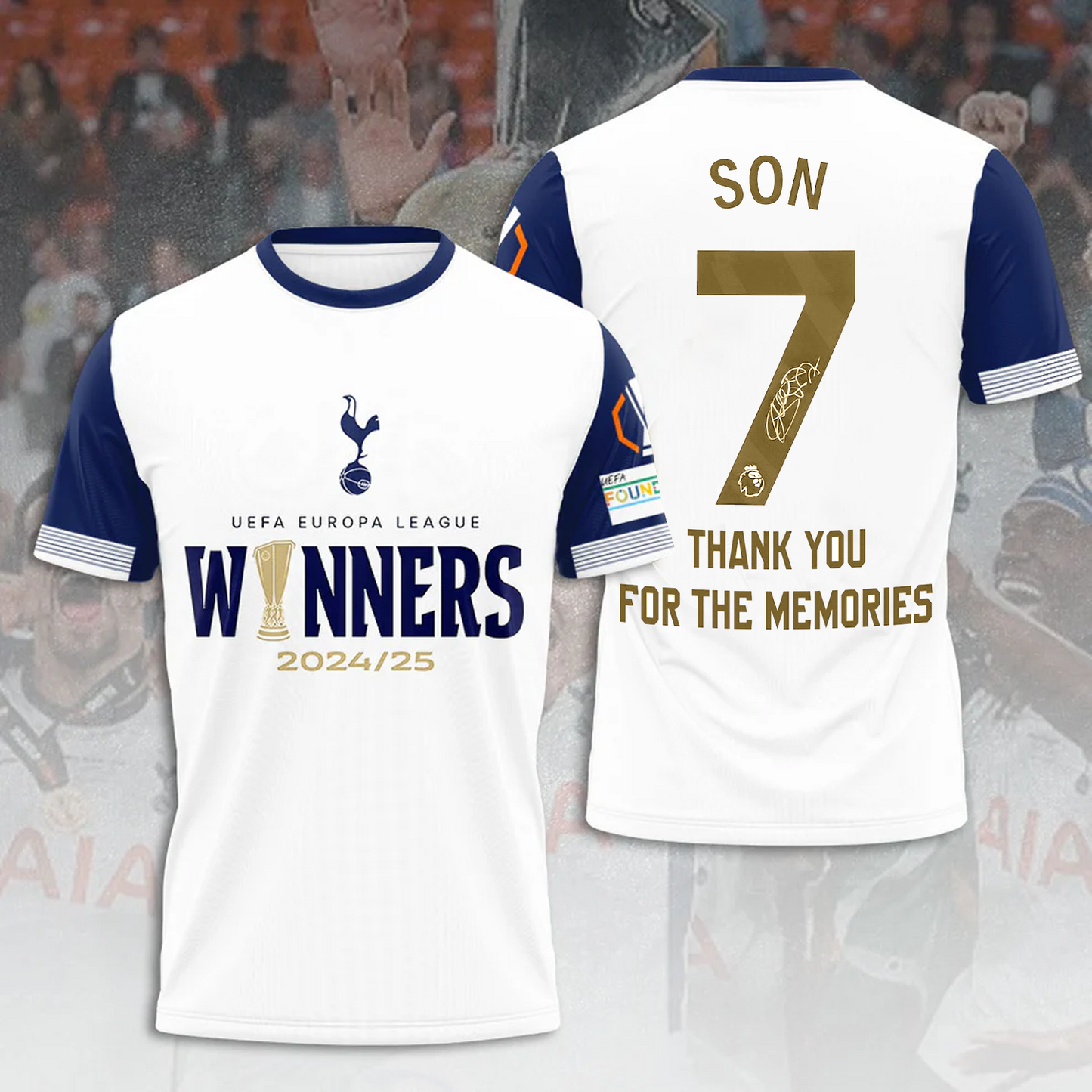 Son7 - Thank You for the Memories at Spurs V3 Shirt DatND DVT