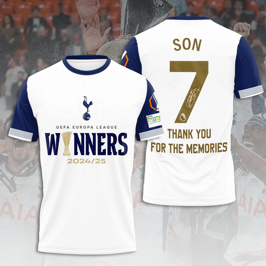 Son7 - Thank You for the Memories at Spurs V3 Shirt DatND DVT