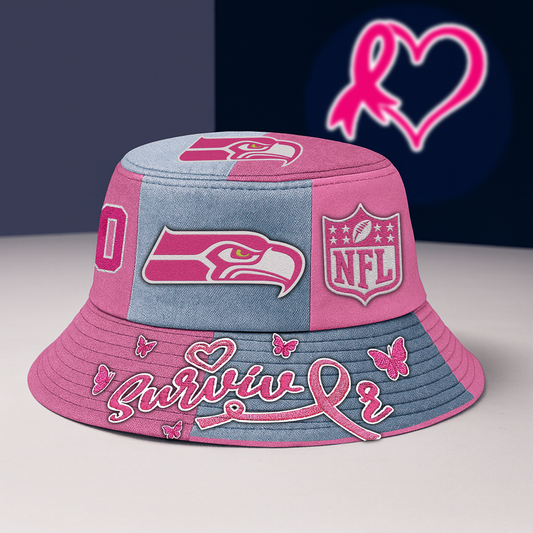 SS Cancer Survivor Premium Bucket Hat DDT CTND