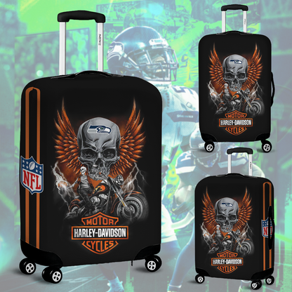 SS NFL x Motorcycle Luggage Cover Suitcase Protector DDT CTND