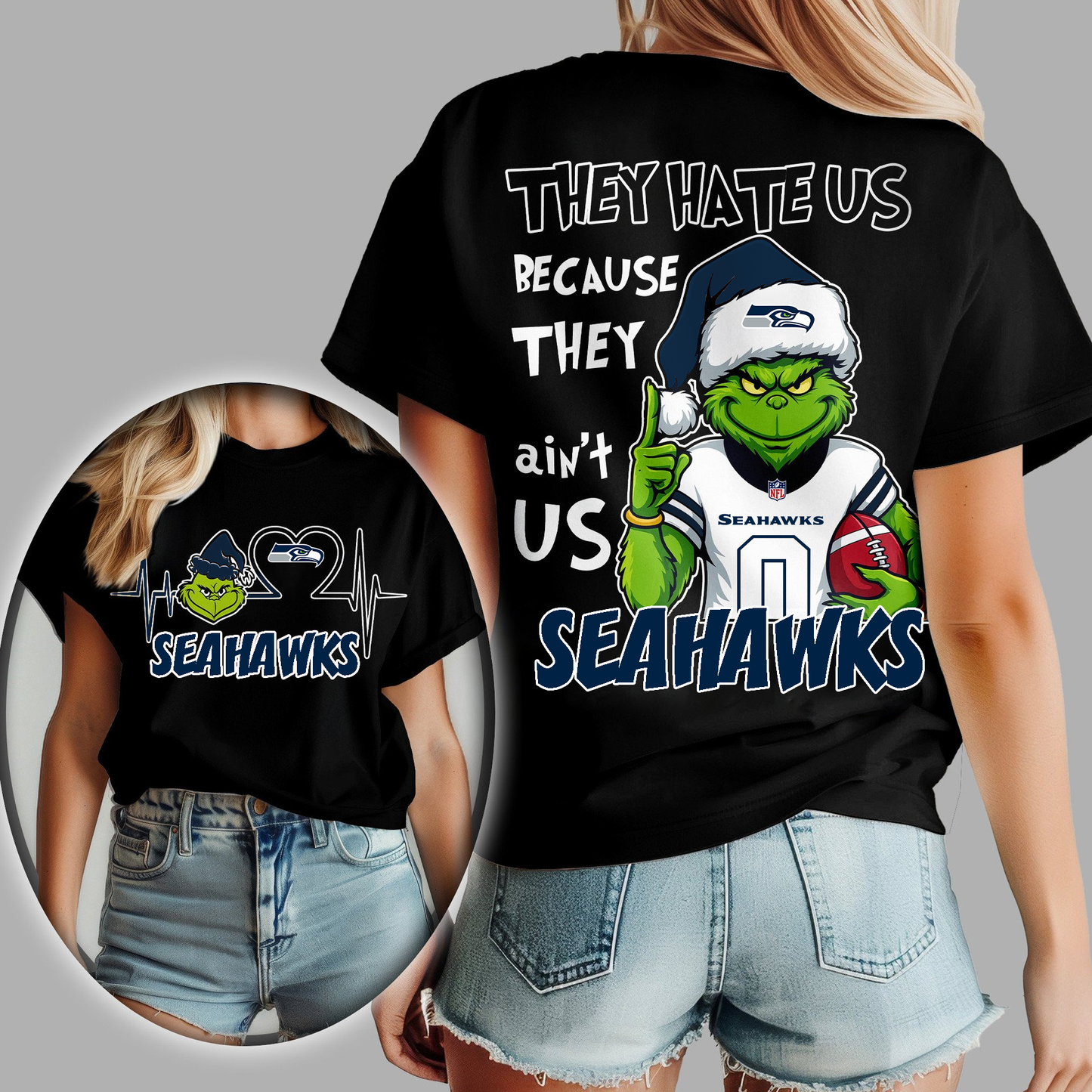 SS Premium NFL They Hate Us Woman Shirt DDT CTND