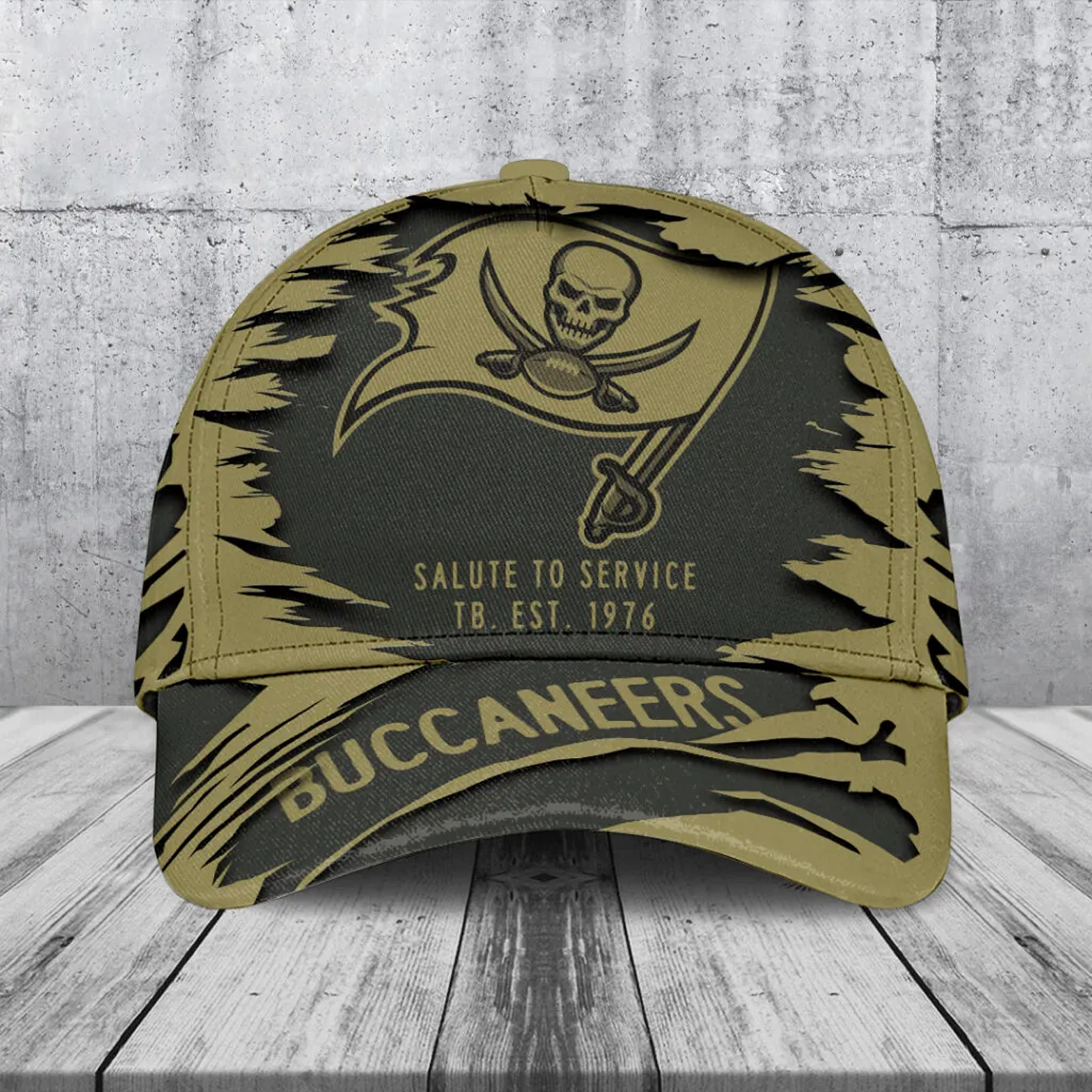 TB x NFL 2025 Salute to Service Classic Cap DATND TANTD