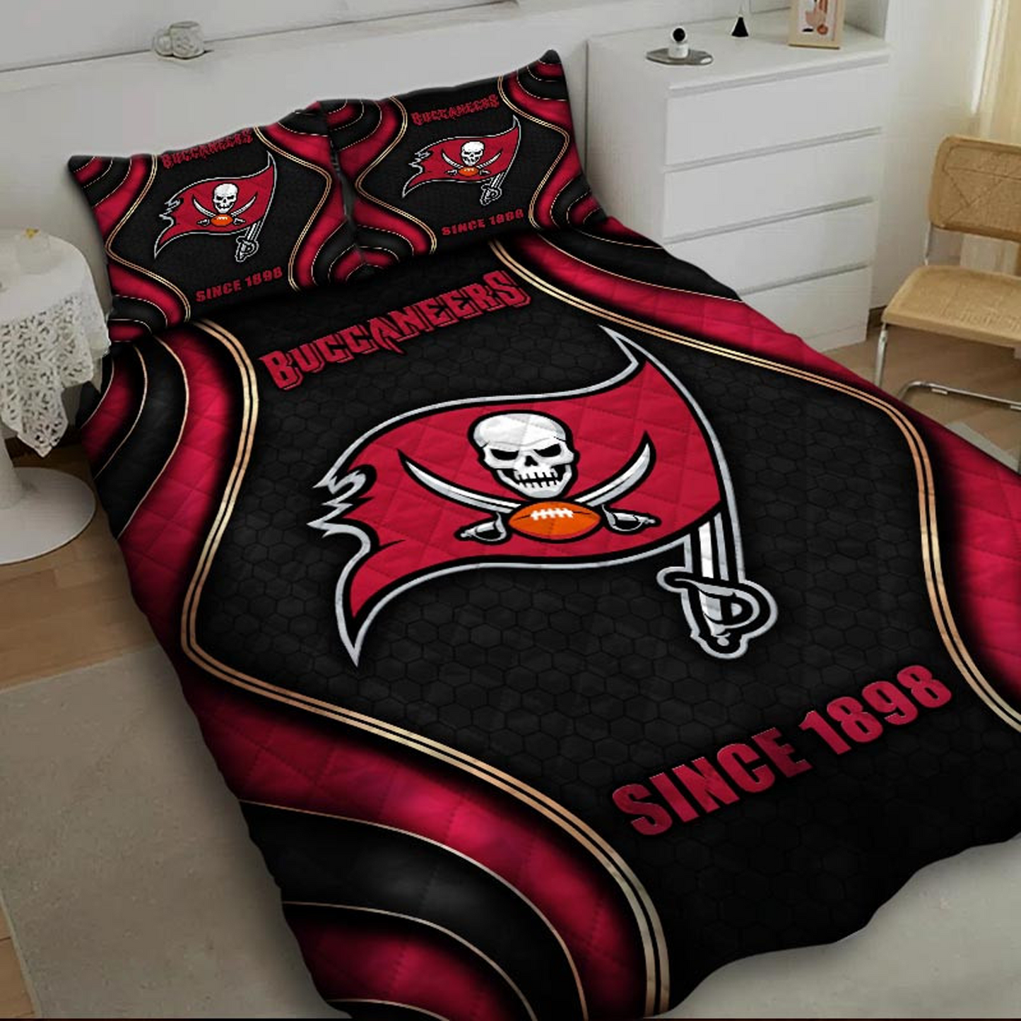 TB x NFL Bedding Set Multicolor V1 DATND TANTD