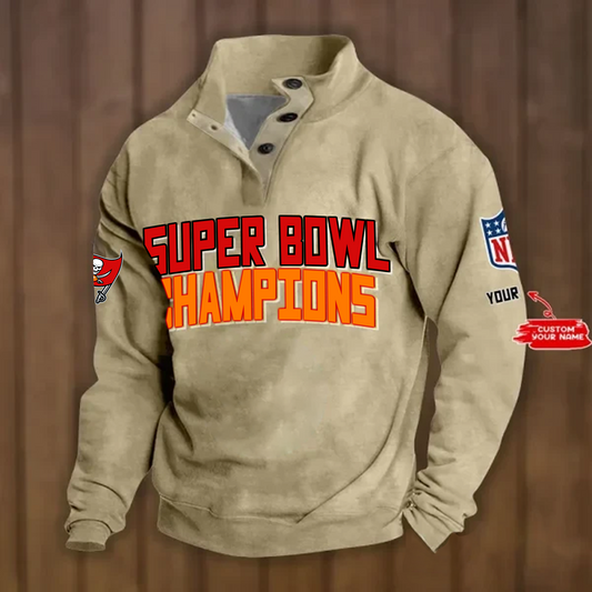 TB x NFL Double Breasted Stand Collar Hoodies DATND TANTD