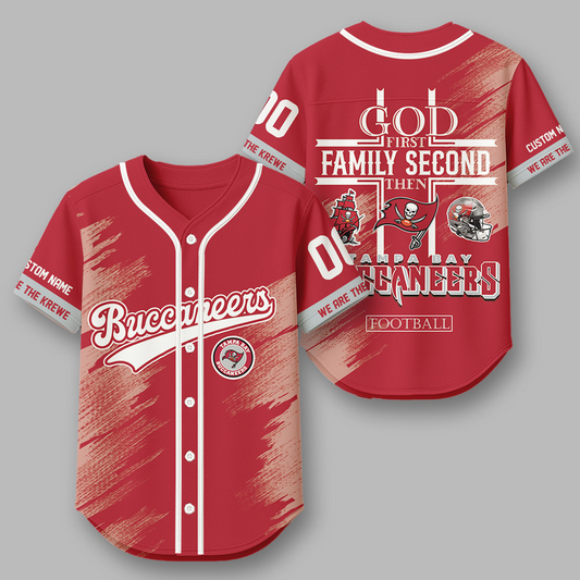 TB x NFL Premium NFL Baseball Jersey DATND TANTD
