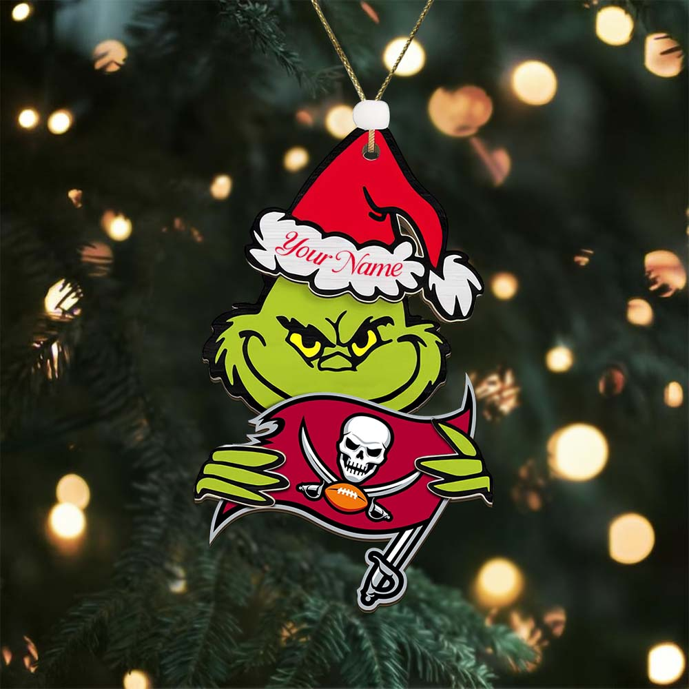 TBB NFL x Grin Christmas Ornament DDT HLP