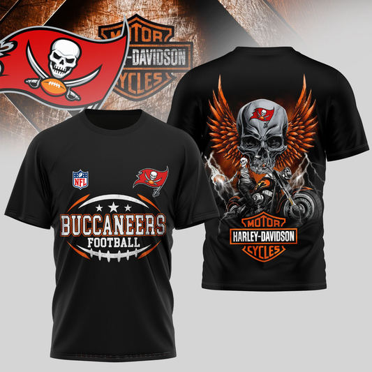 TBB Premium NFL Motorcycle 3D Shirt DDT CTND