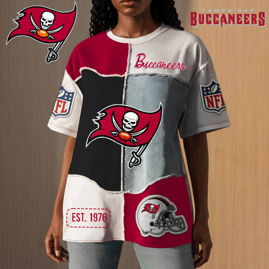 TBB Premium NFL Patchwork Vintage T-Shirt DDT CTND