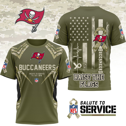 TBB Premium NFL Salute to Service Camo 3D Shirt DDT CTND