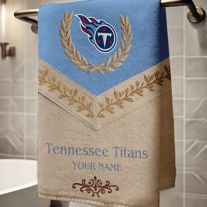 TEN Football New Bath Towel Custom Name DATND TANTD