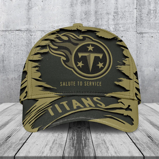 TEN x NFL 2025 Salute to Service Classic Cap DATND TANTD