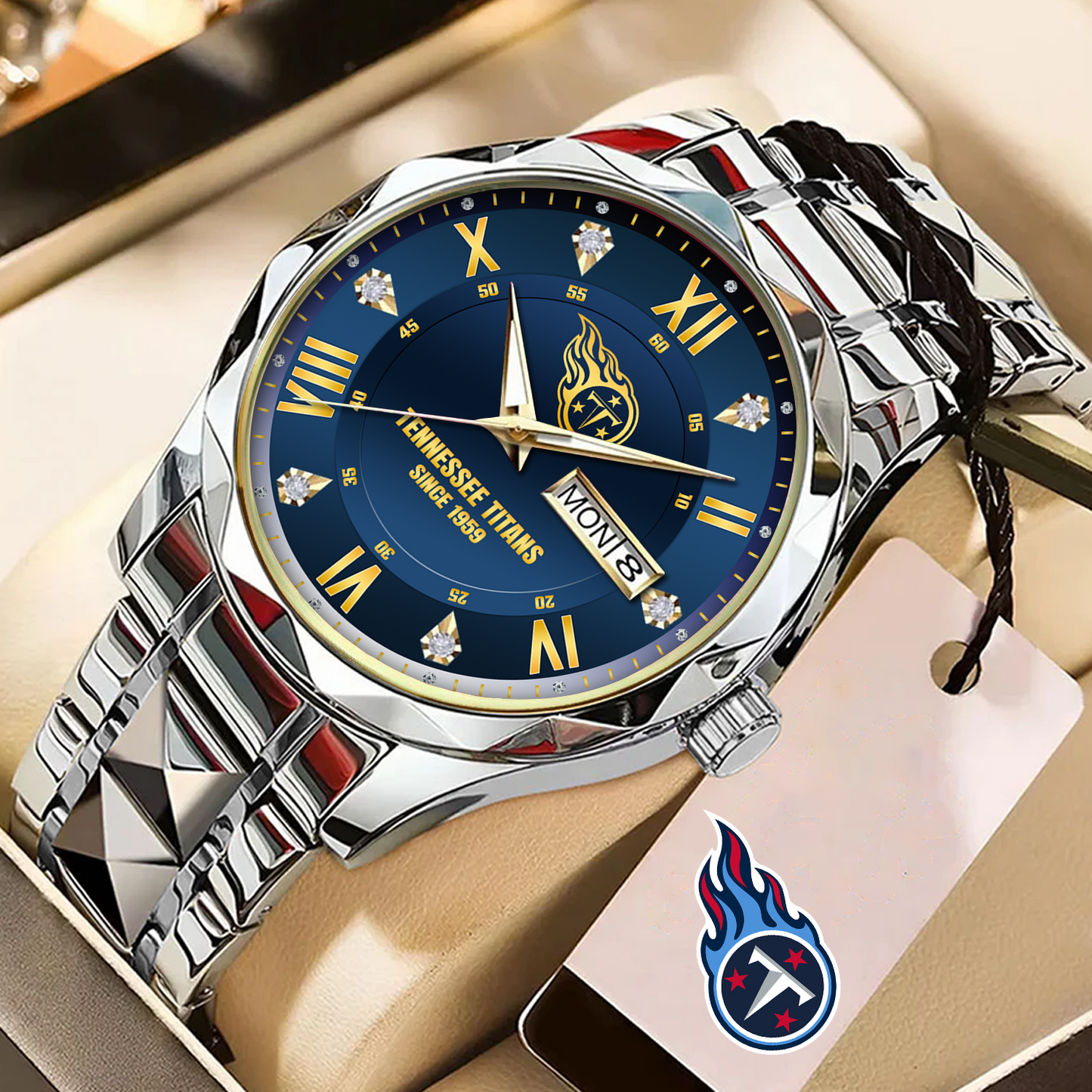 TEN x NFL Alloy Luxury Quartz Watch DATND TANTD
