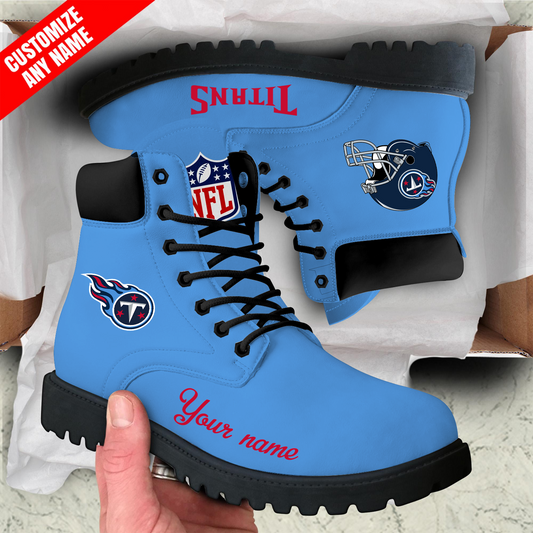 TEN x NFL Custom Leather Boots DATND TANTD