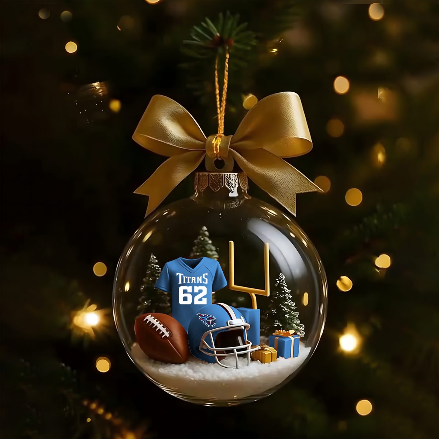 TEN x NFL Football Christmas DATND TANTD