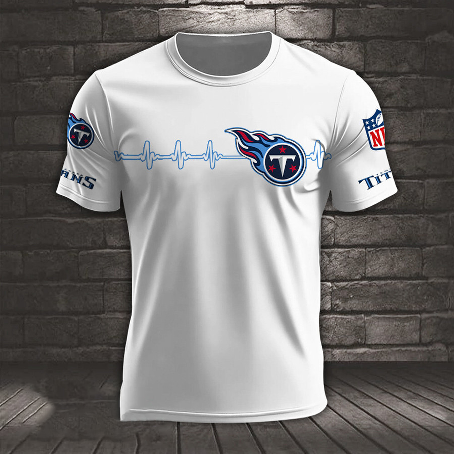 TEN x NFL Heart Rate Map Special 3D Shirt DatND ThuongNH