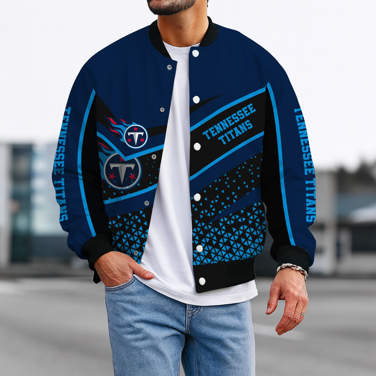 TEN x NFL New Baseball Jacket DatND ThuongNH