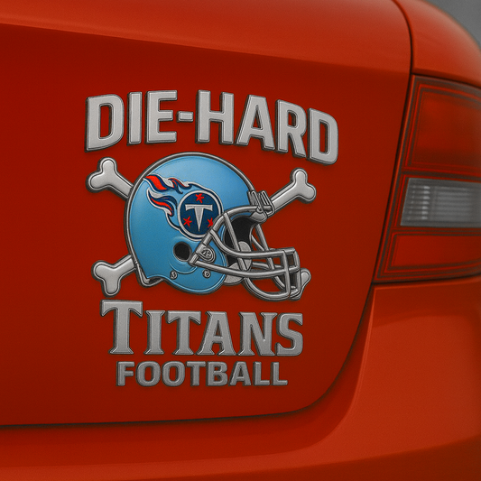 TEN x NFL Premium 3D Car Name Badge DATND DVT