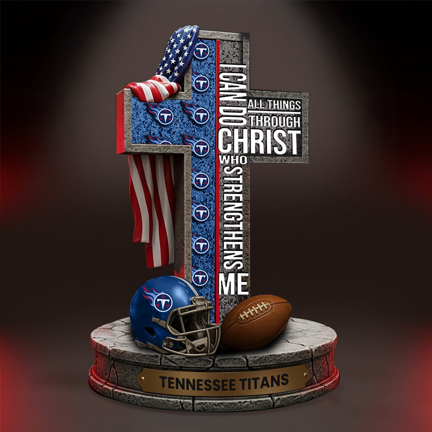 TEN x NFL Premium Acrylic Block DATND TANTD