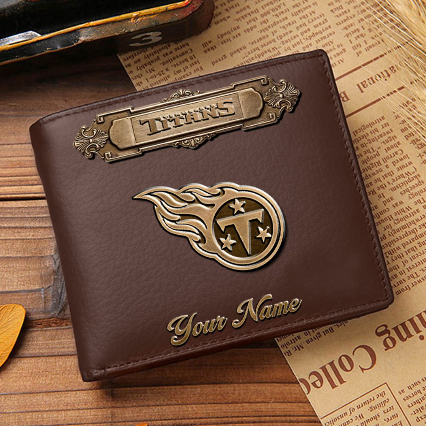 TEN x NFL Premium Leather Wallet DatND DVT